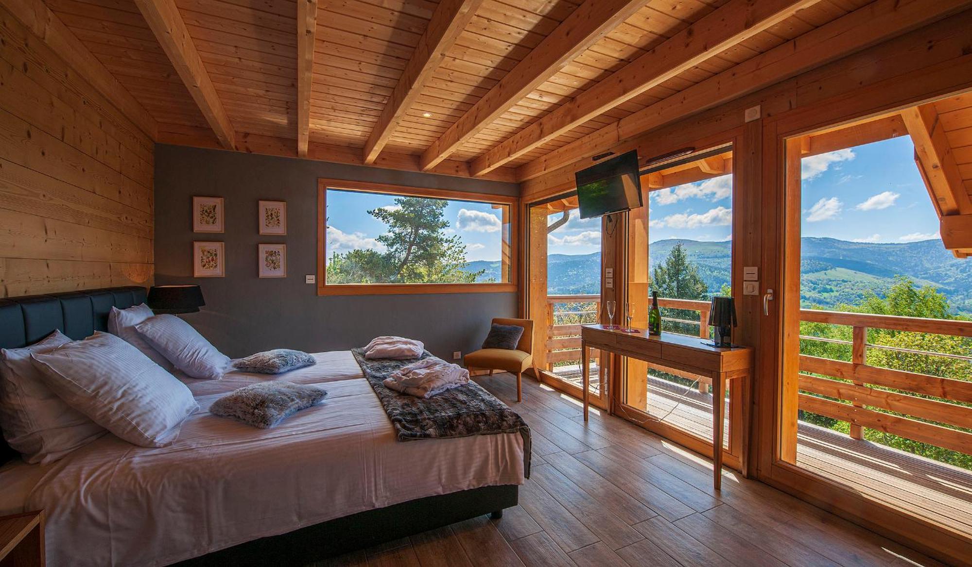 Les Chalets De La Marcairie Мецерал Екстериор снимка